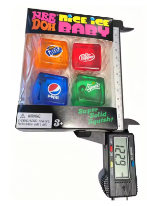 New Bilnd Box Squishy Needoh Nice Cube Schylling Sensory Stress Reliever Fidget Toy Anxiety Focus Sensory Cube Adults Kid Gift