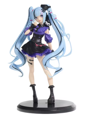Hatsune Miku Anime Character Figure Lovely Design Japanese Style Cute Girl Miku Handmade PVC Model Ornaments for Miku Fans