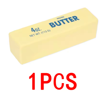 1-5PCS Soft Butter Squishy Toy Stretchy Squishy TPR Stress Relief Fidget Toy Strawberry Butter Bar Decompression Gift
